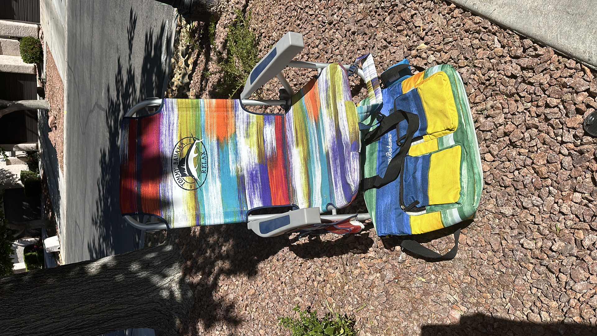 Photo 1 of TOMMY BAHAMA CHAIR AND BEACHBAG