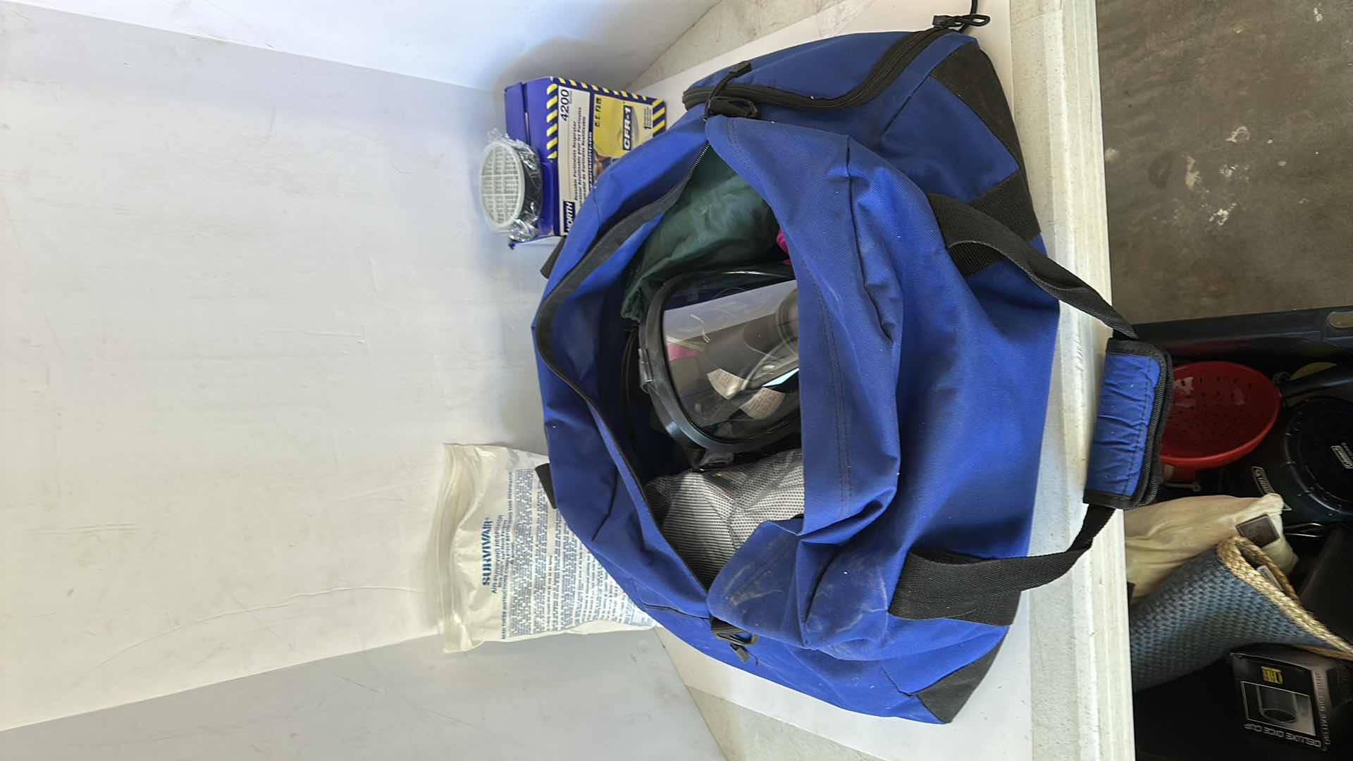 Photo 1 of BAG OF SURVIVAL ITEMS