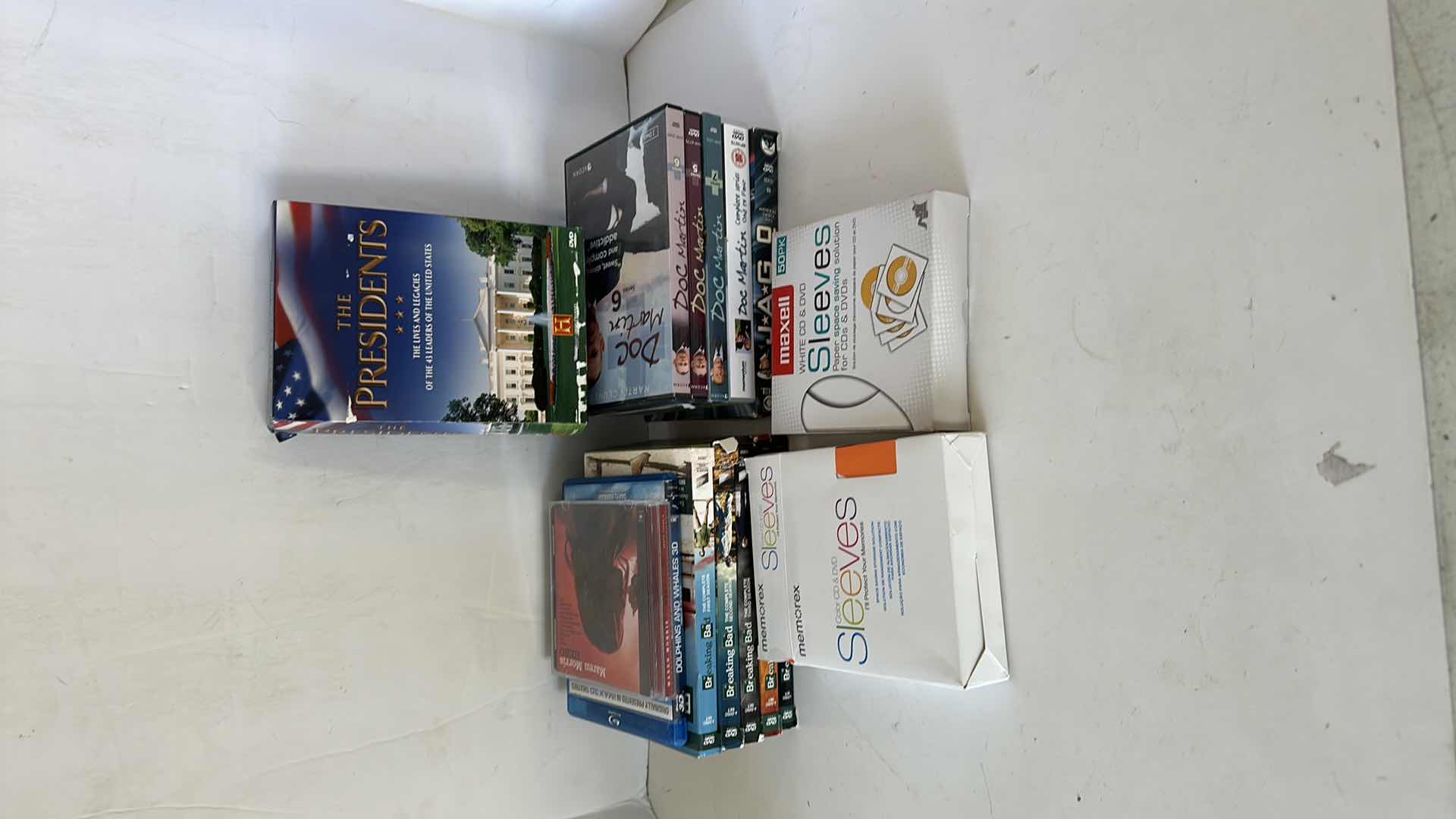 Photo 1 of CONTAINER OF TV AND MOVIE DVD’S