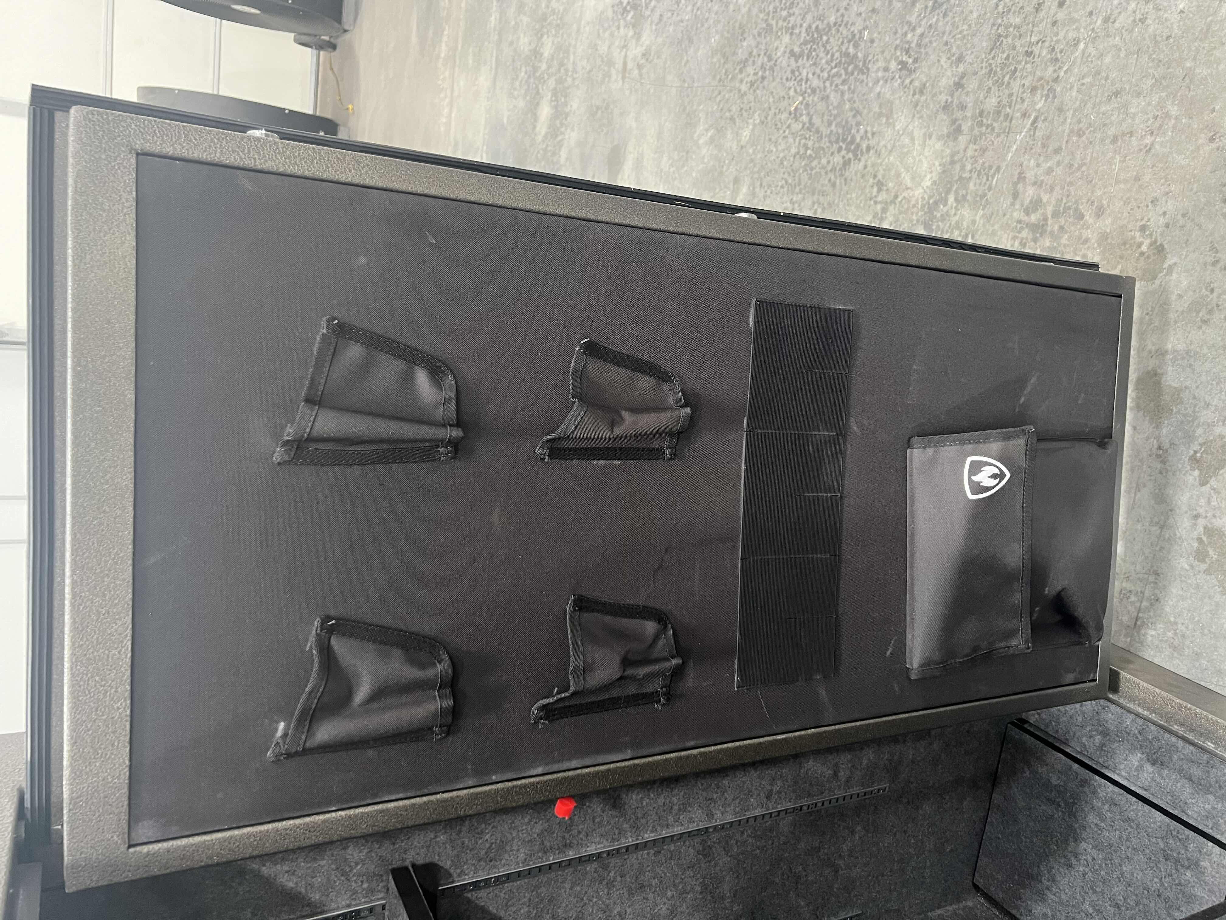 Photo 1 of CANNON FIREPROOF 36 + 4 GUN SECURITY SAFE, ELECTRONIC LOCK W KEY, TRULOCK HINGE, GREY - USED  30” x 20” H55”