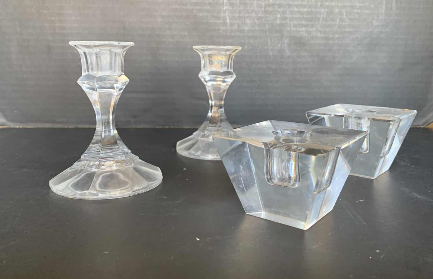 Photo 1 of 2 SETS OF CANDLESTICK HOLDERS