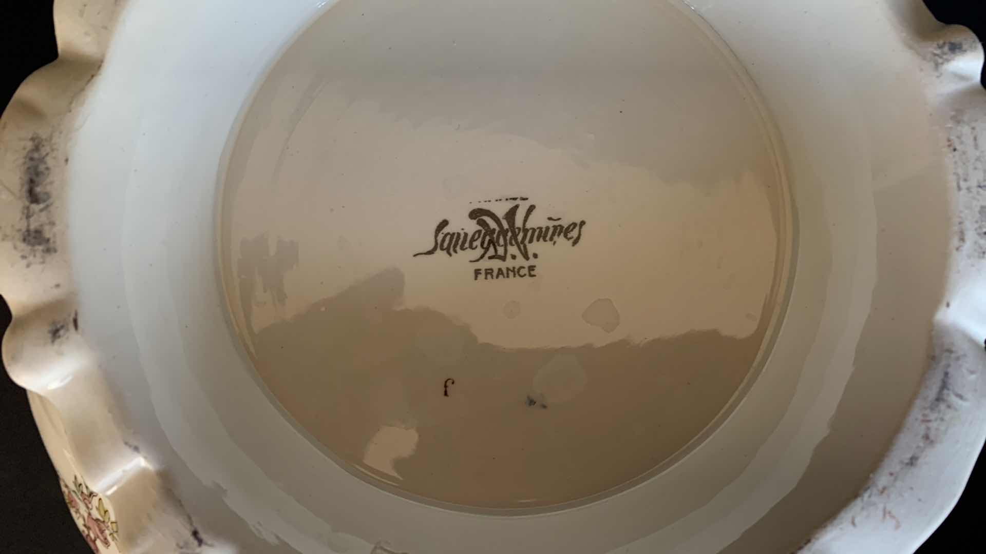 Photo 1 of ANTIQUE FRENCH TUREEN 11"