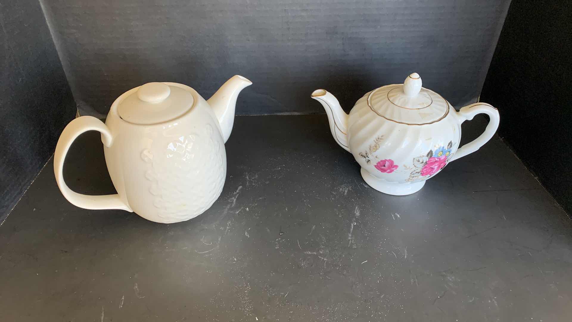 Photo 1 of 4-VINTAGE PORCELAIN TEAPOTS