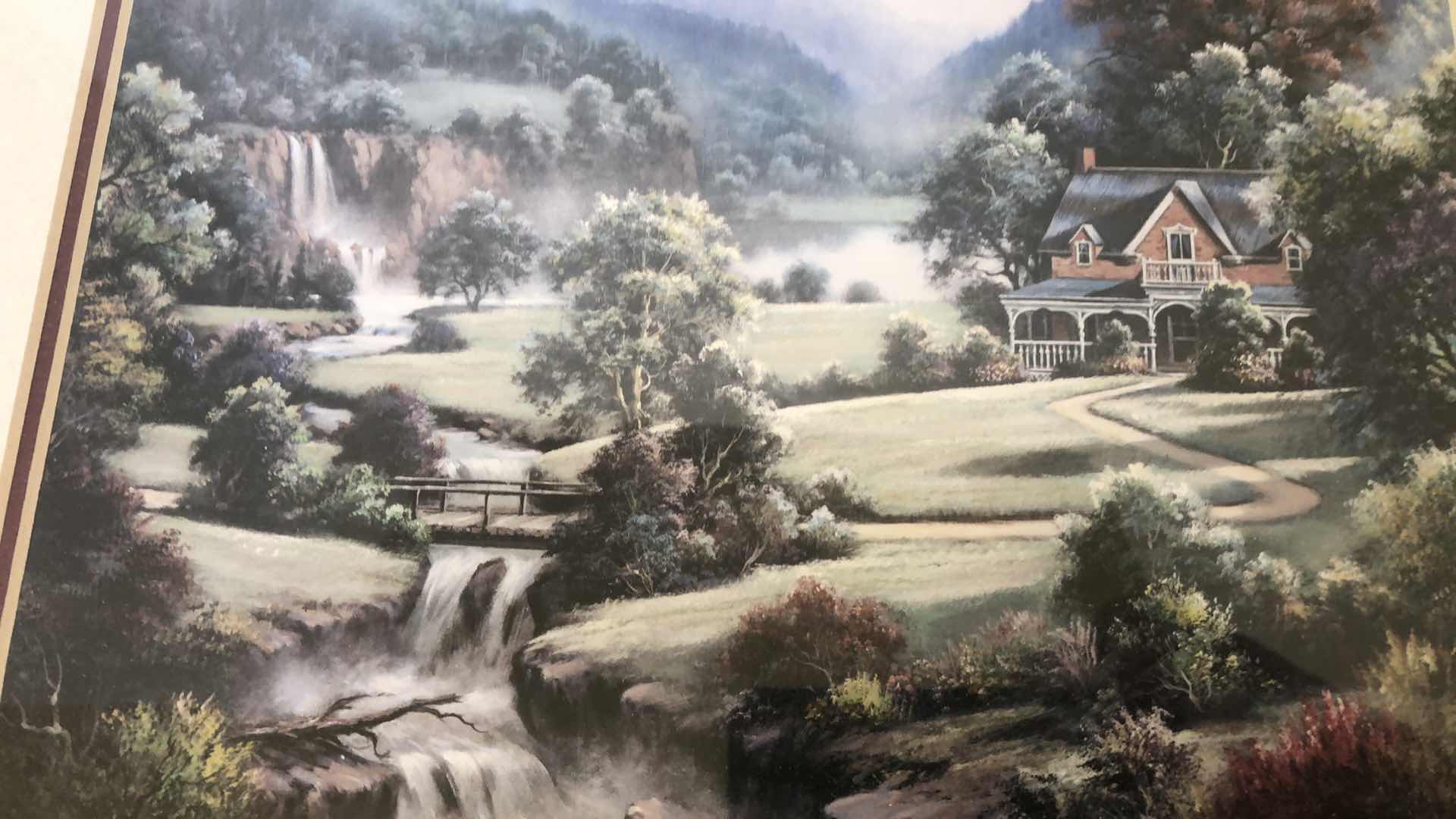 Photo 1 of FARM HOUSE PRINT 18” X 13”