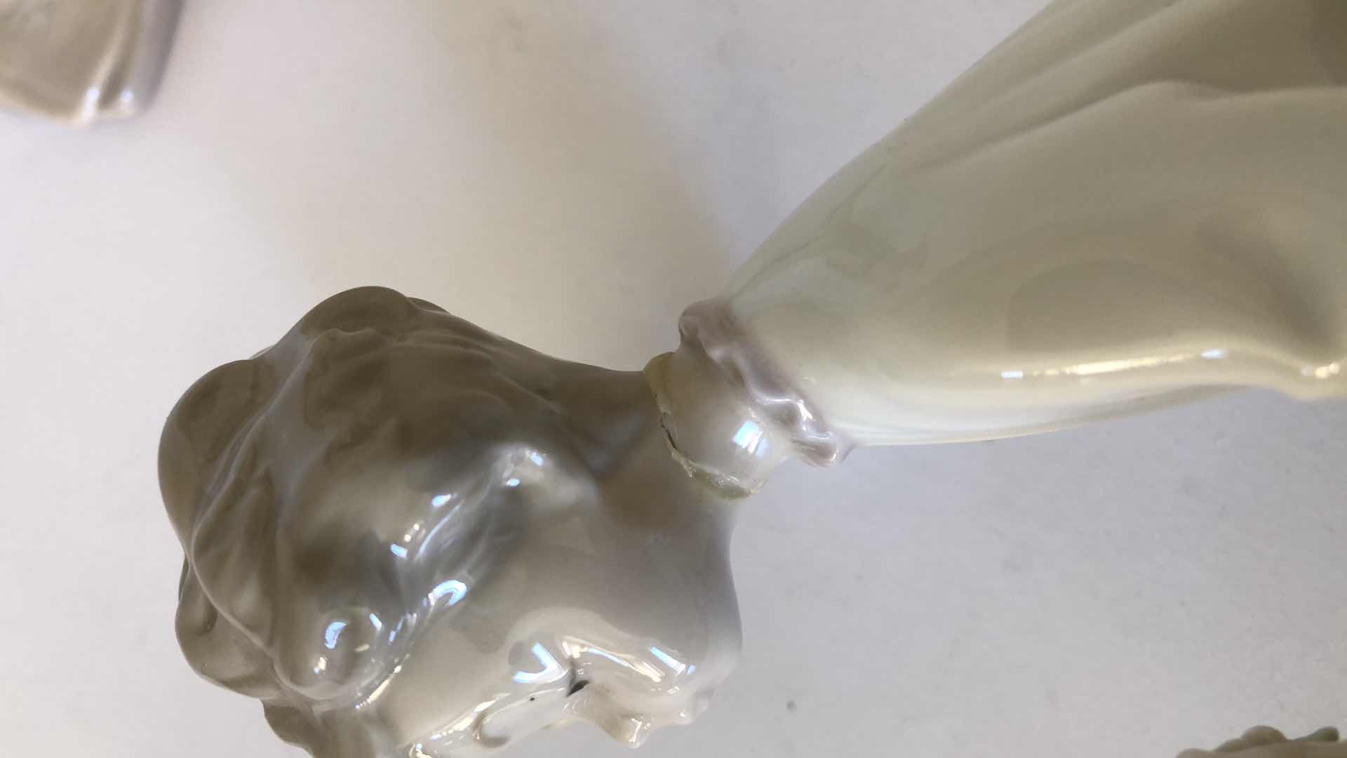 Photo 1 of 2-COLLECTIBLE PORCELAIN FIGURINES (TOYO & LLARDRO)