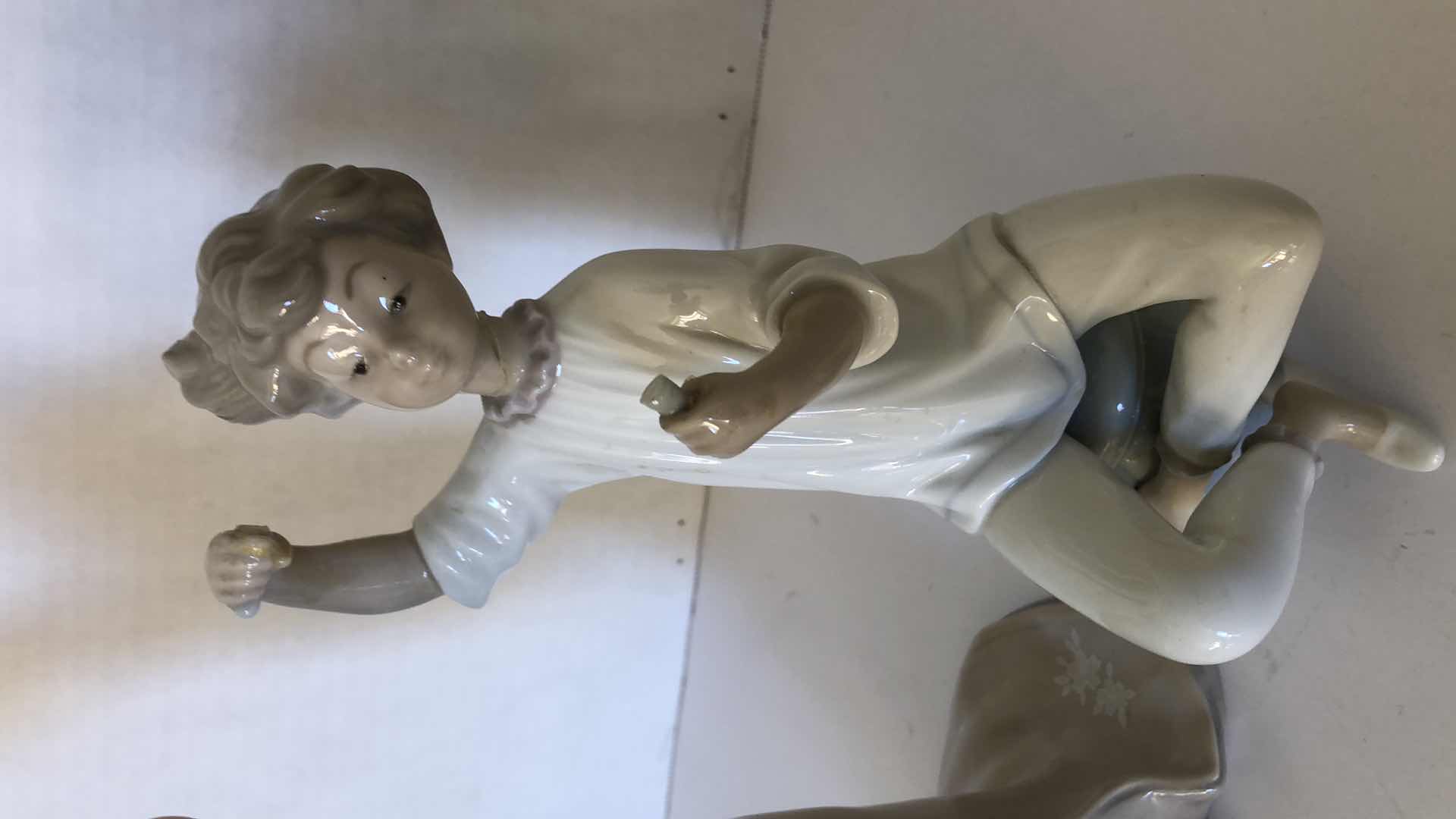 Photo 1 of 2-COLLECTIBLE PORCELAIN FIGURINES (TOYO & LLARDRO)