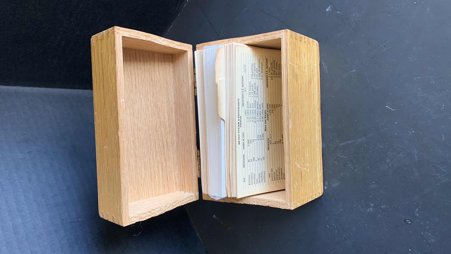 Photo 1 of COASTERS AND RECIPE BOX