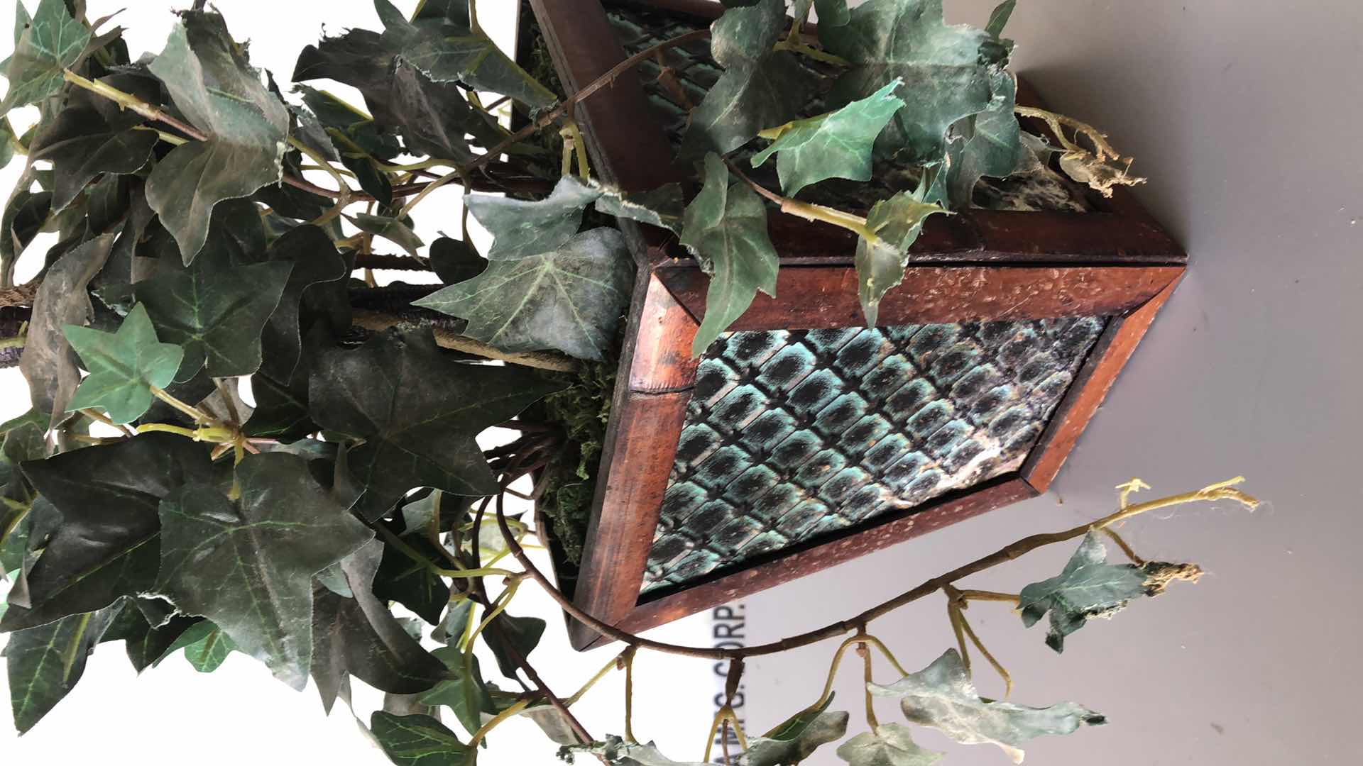 Photo 1 of 2-FAUX POTTED TREES