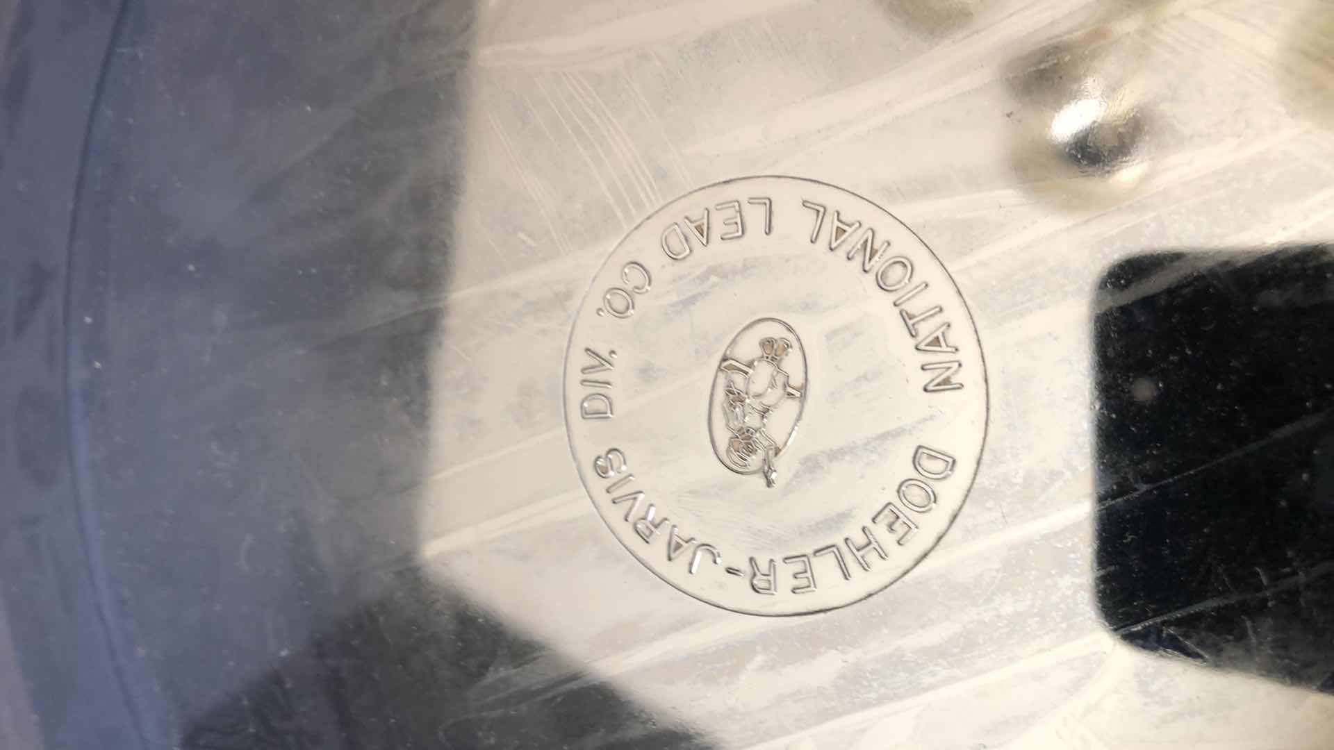 Photo 1 of 3-SILVER PLATED SERVING PLATES LARGEST IS 14” DIAMETER