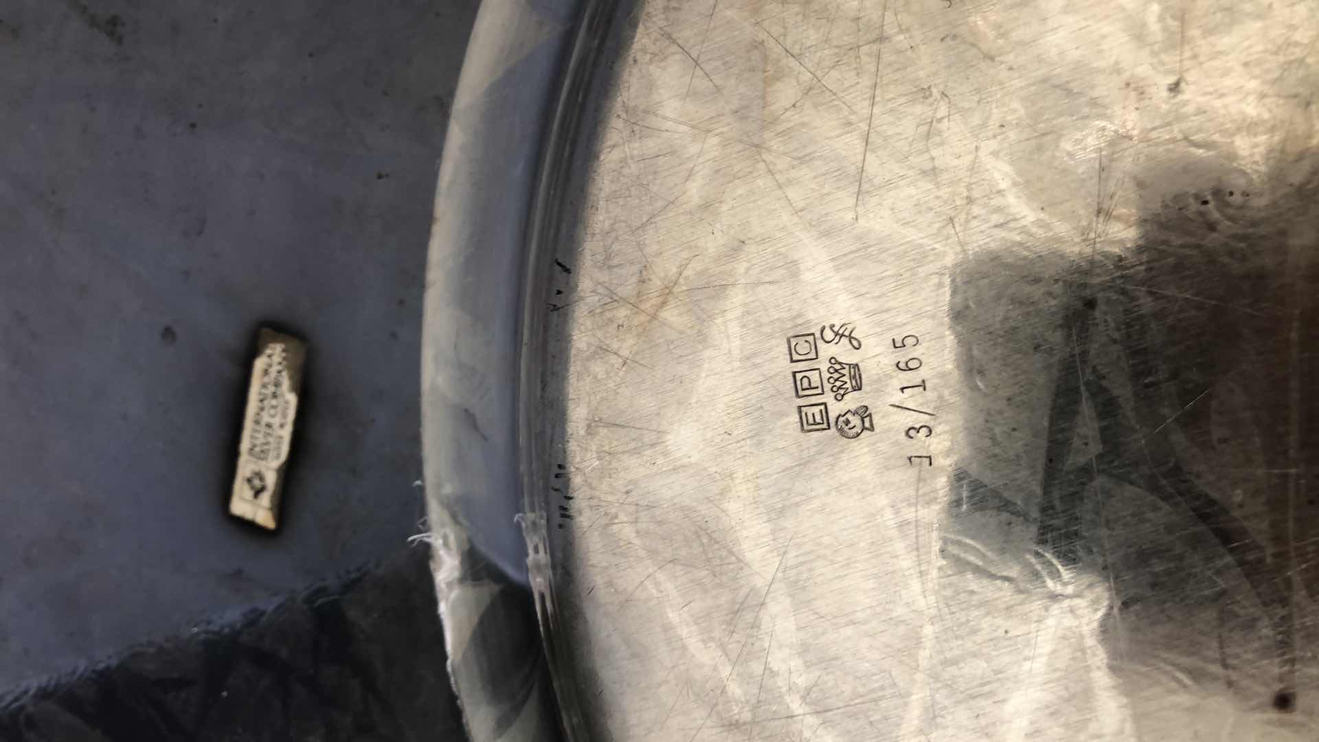 Photo 1 of 3-SILVER PLATED SERVING PLATES LARGEST IS 12” DIAMETER