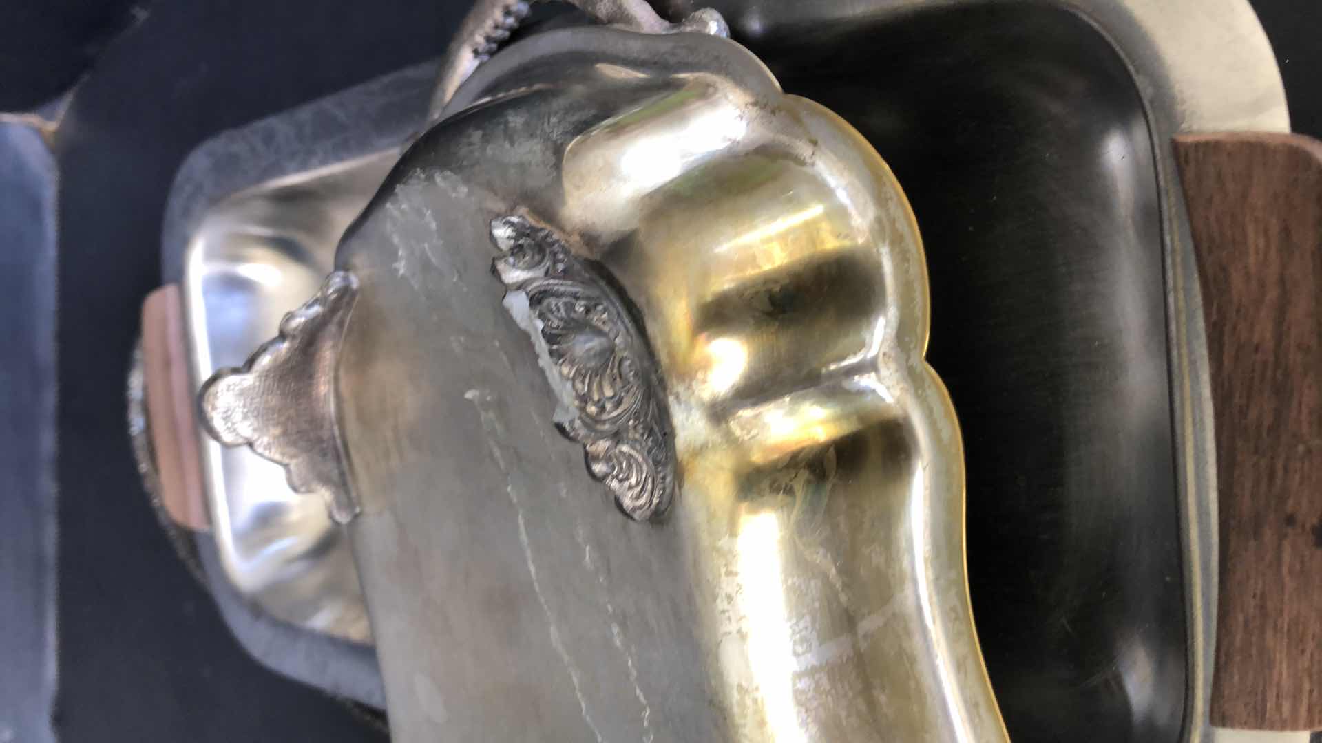 Photo 3 of SILVER PLATED SERVING TRAYS