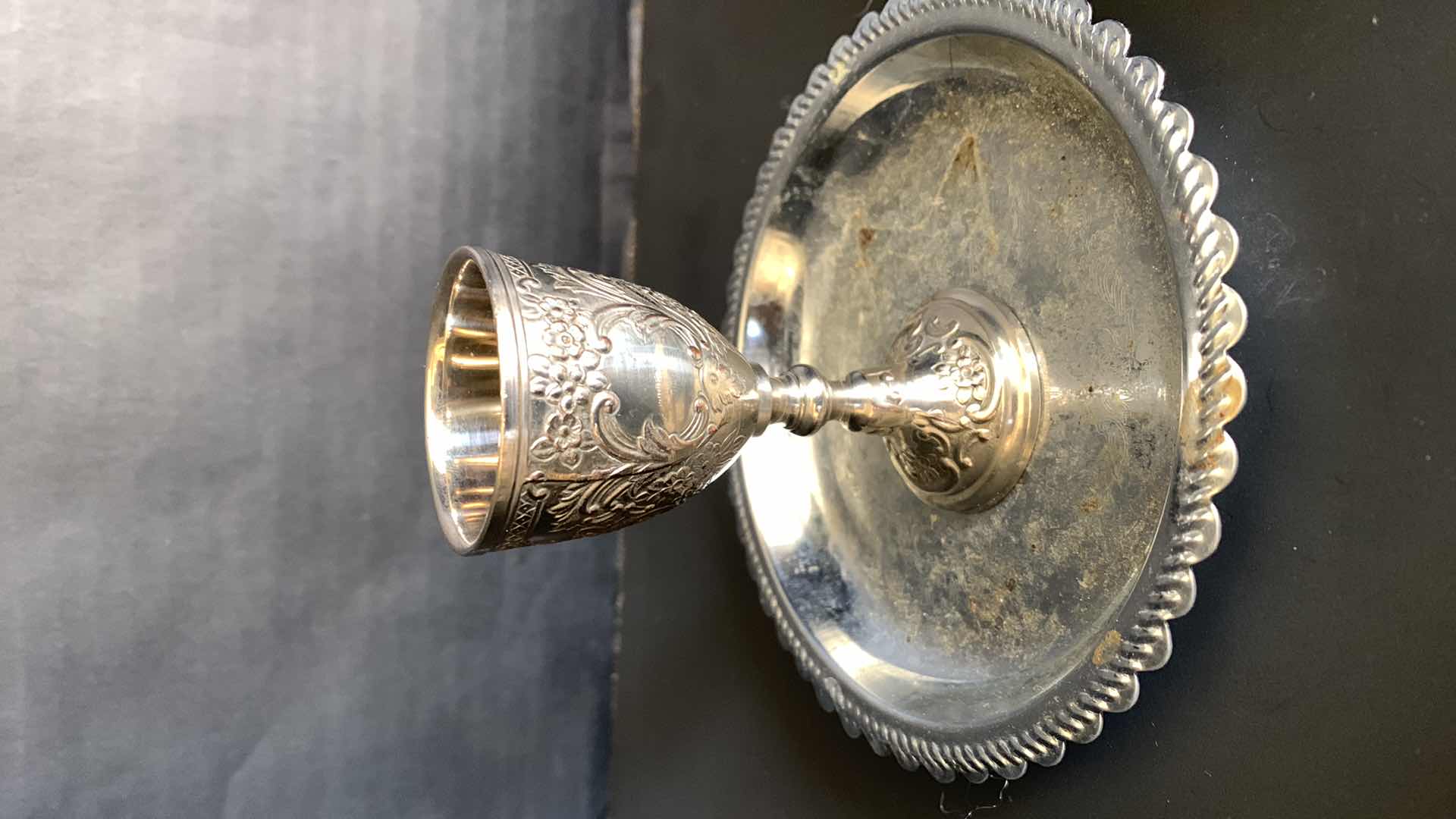 Photo 1 of 4-SILVER-PLATED SERVEWARE 