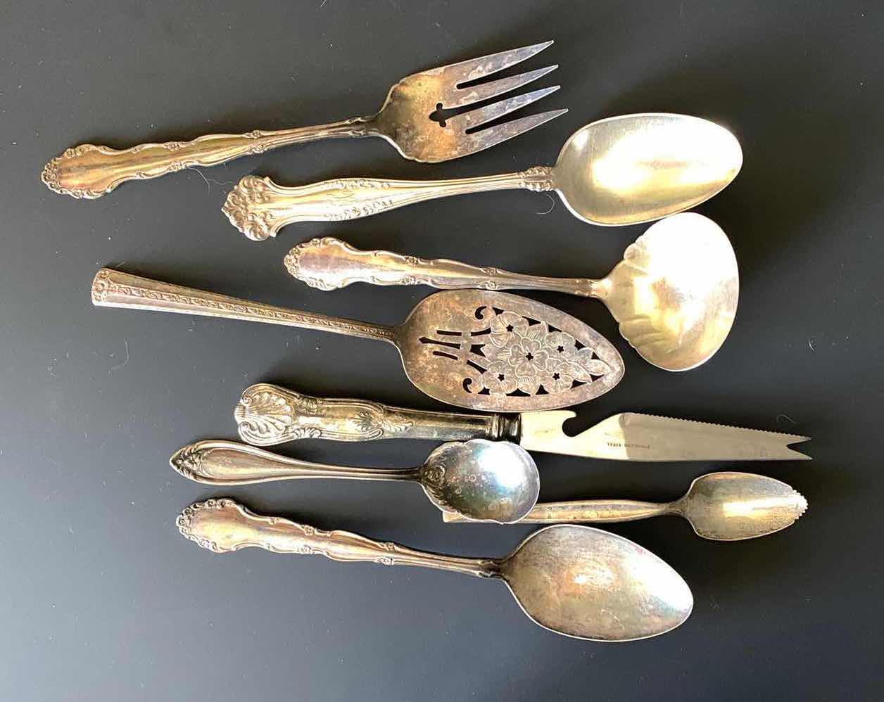 Photo 1 of SILVER PLATED SERVING PIECES