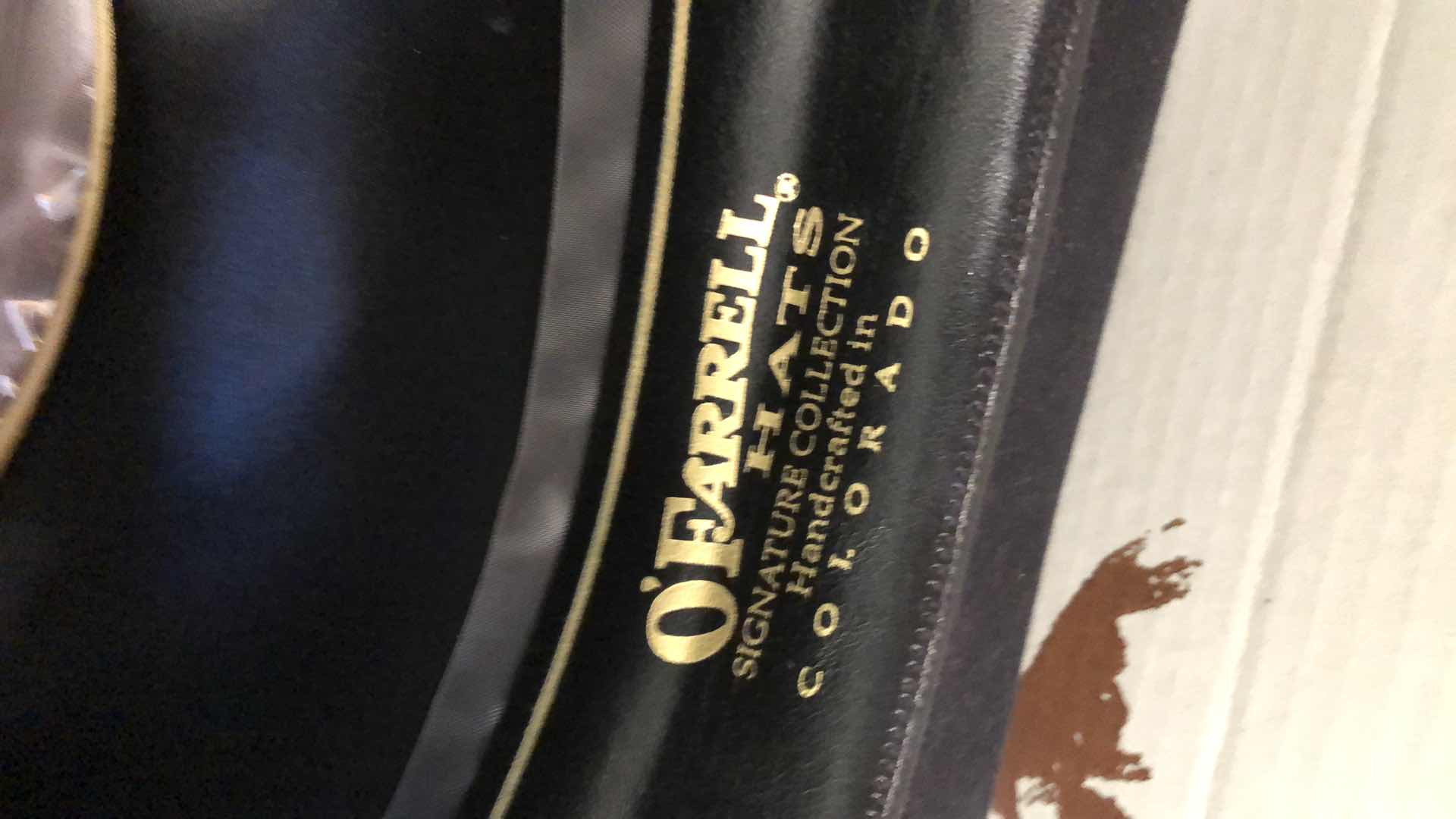 Photo 1 of O’FARRELL HANDCRAFTED BEADED FELT HAT