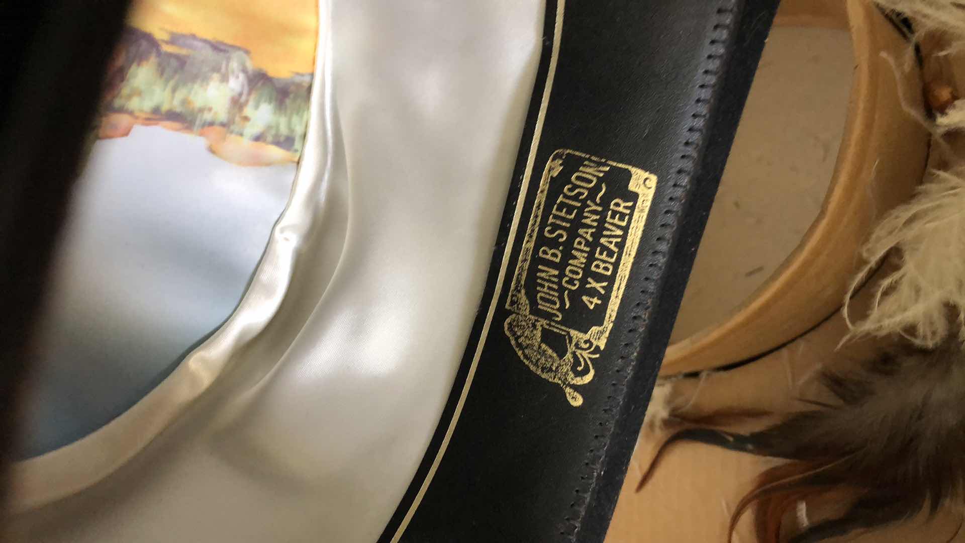Photo 1 of STETSON COWBOY HAT 4X BEAVER SIZE 7
