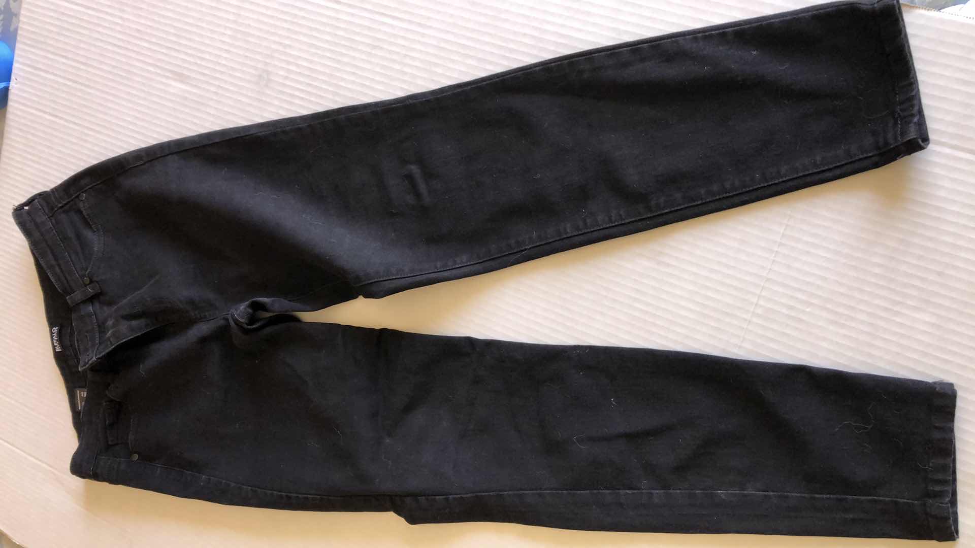 Photo 1 of 4-PAIRS OF BLACK STRAIGHT LEG JEANS BY BUFFALO DAVID BITTON SIZE 8/29