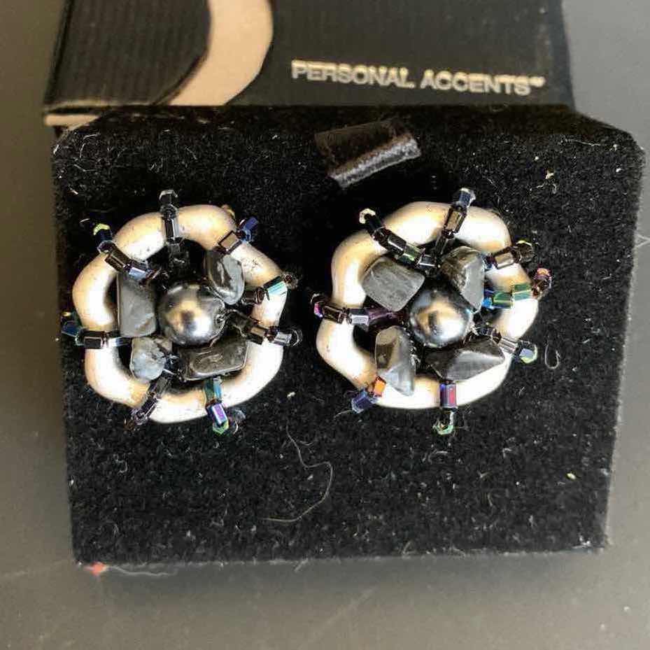 Photo 1 of BEADED NECKLACE WITH MATCHING EARRINGS