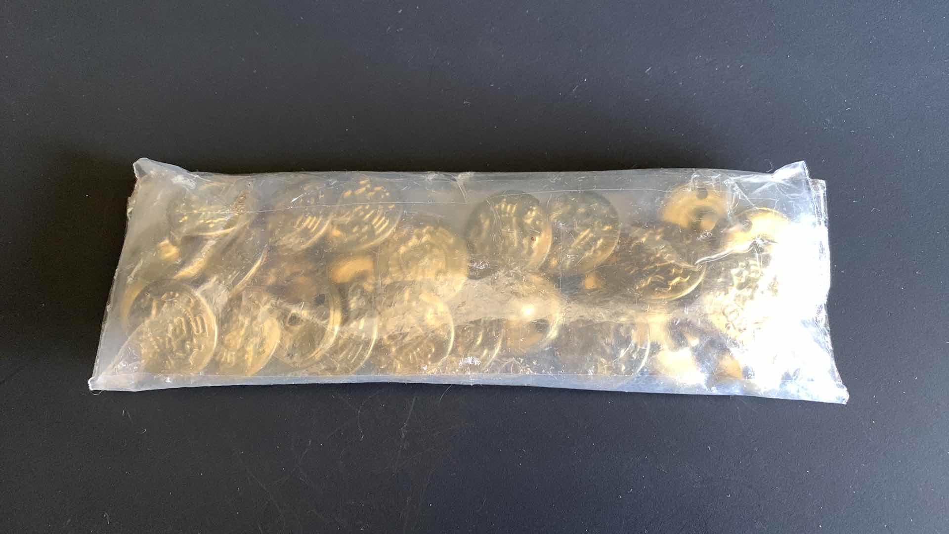 Photo 1 of GOLD BEADS AND GOLD BUTTONS