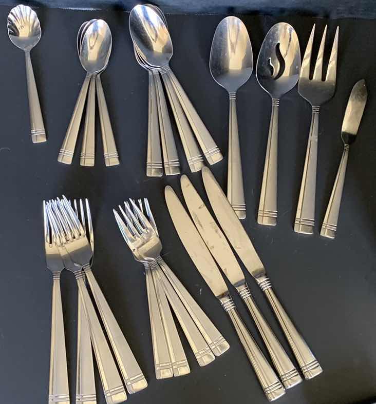 Photo 1 of STAINLESS STEEL FLATWARE