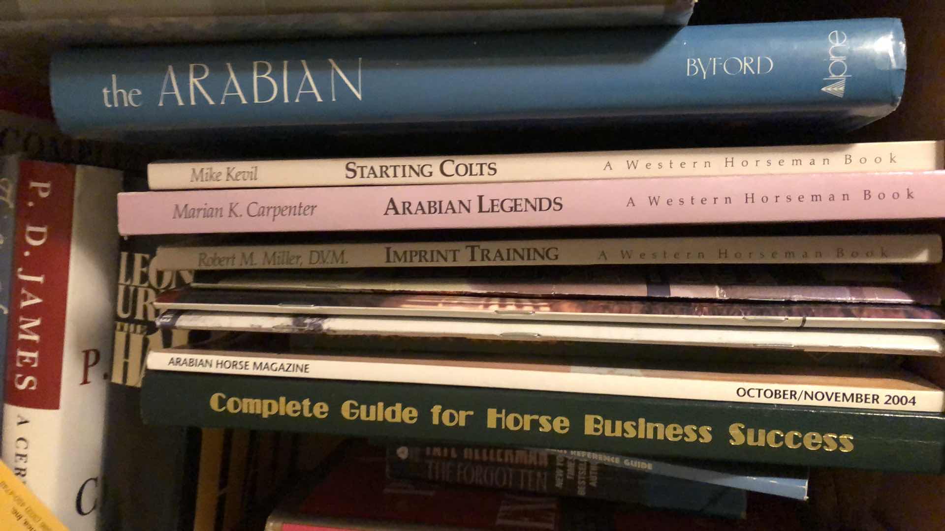 Photo 1 of BOX OF BOOKS-VARIOUS TITLES & AUTHORS
