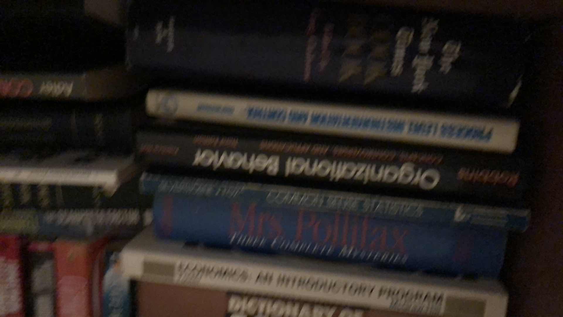 Photo 1 of BOX OF BOOKS-VARIOUS TITLES & AUTHORS
