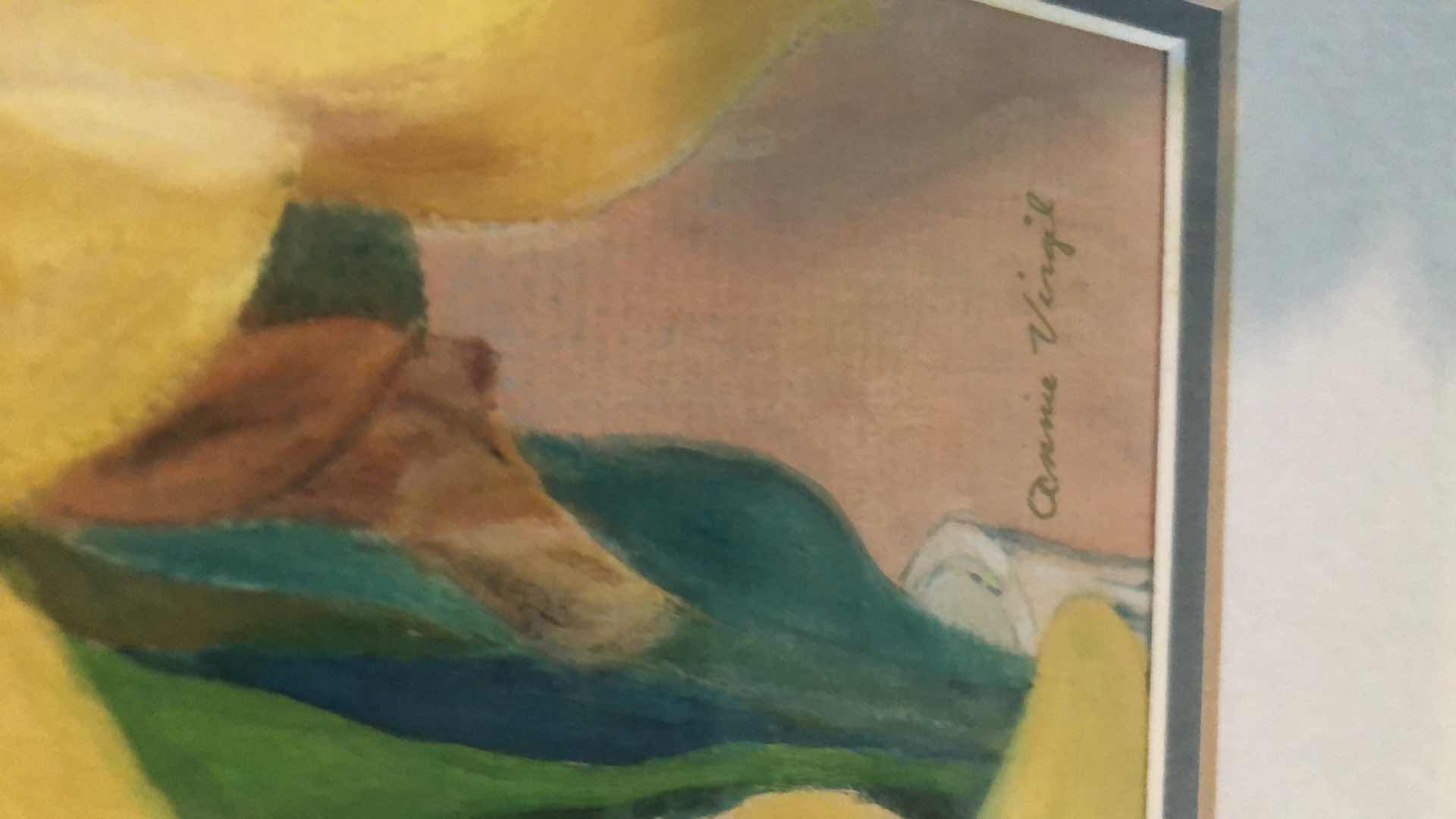 Photo 1 of ORIGINAL WATERCOLOR SIGNED BY ARTIST 21” X 25”