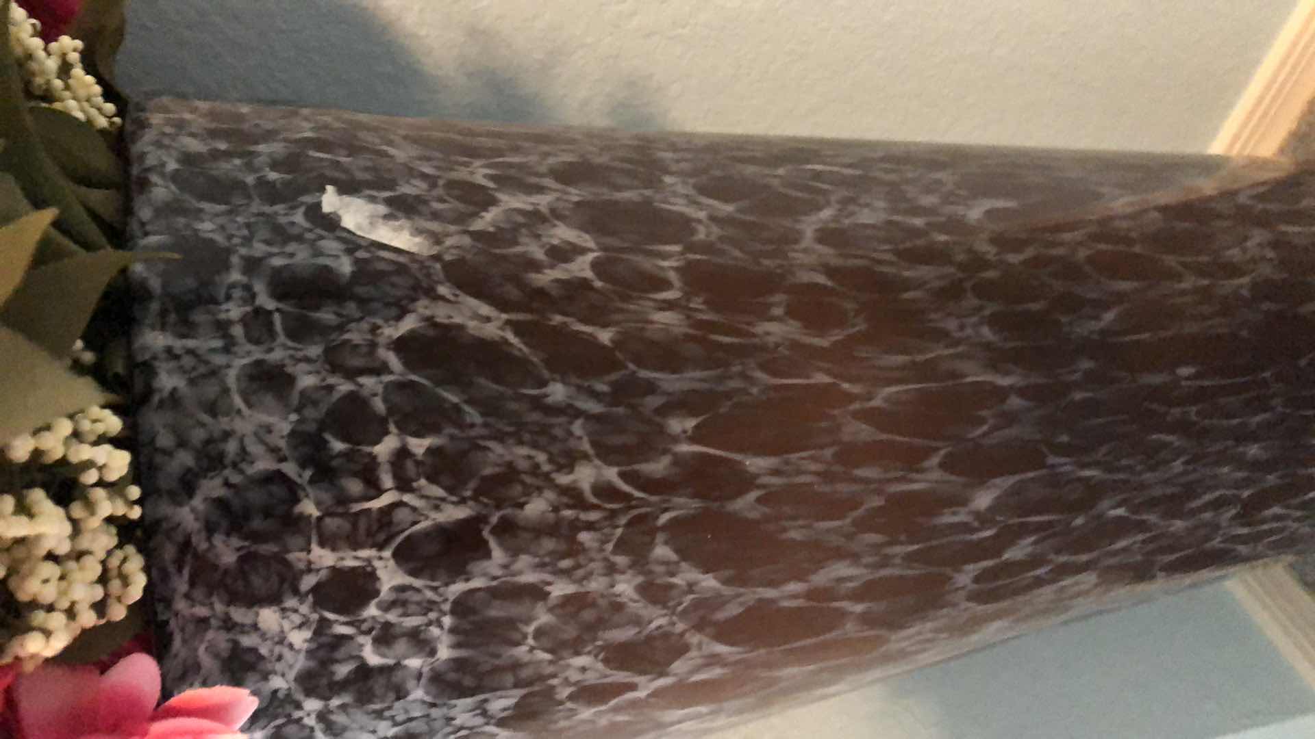 Photo 1 of FLORAL ARRANGEMENT IN GLASS VASE H 60”