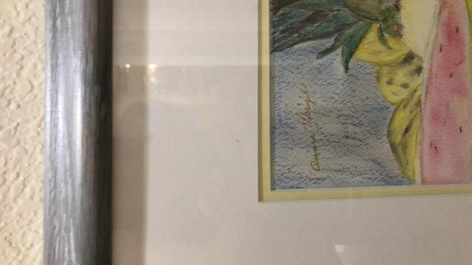 Photo 1 of ORIGINAL SIGNED WATERCOLOR AND PENCIL PAINTING 20” X 27”