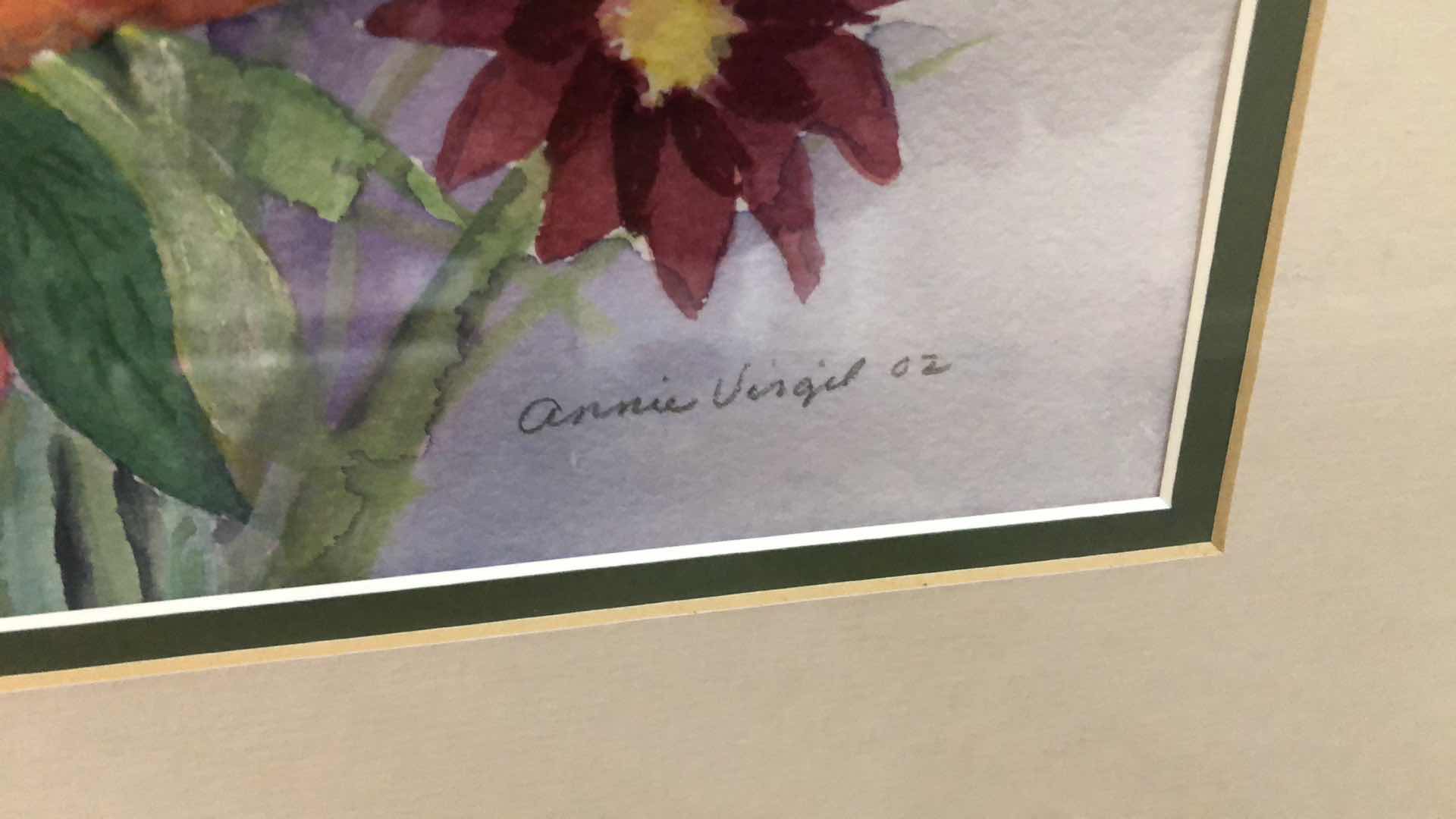 Photo 1 of ORIGINAL SIGNED WATERCOLOR 25” X 22”