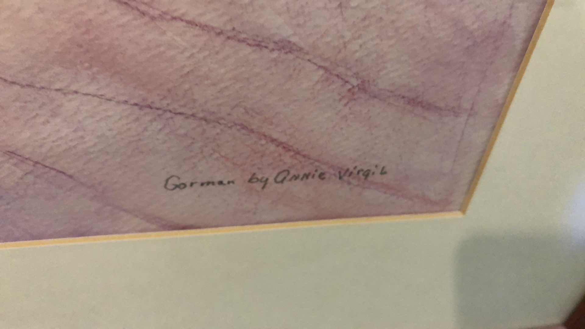 Photo 1 of ORIGINAL SIGNED PENCIL DRAWING 26” X 21”