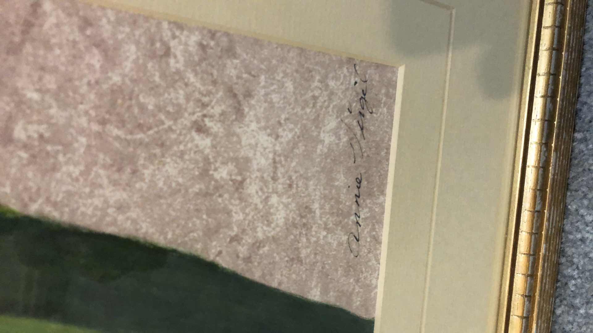 Photo 1 of ORIGINAL WATERCOLOR SIGNED BY ARTIST 18” X 23”