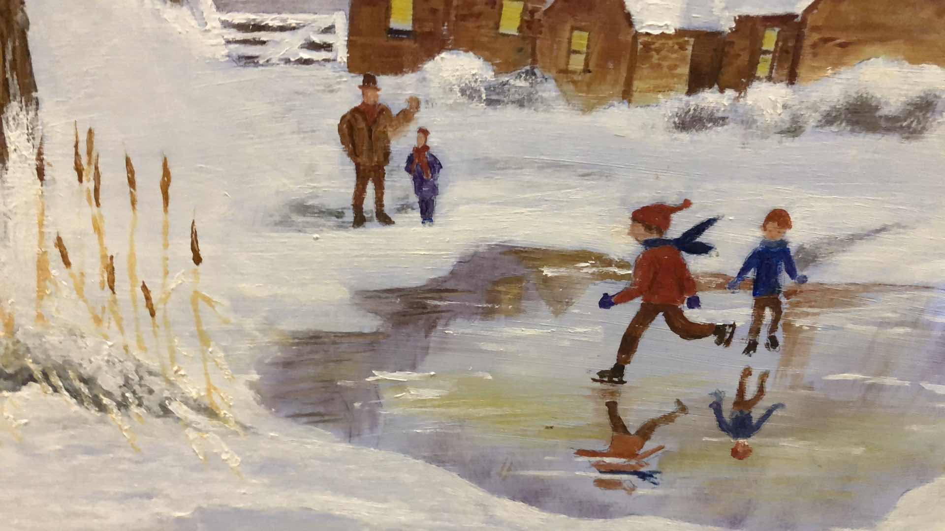 Photo 1 of ORIGINAL SIGNED OIL PAINTING 17” X 15”