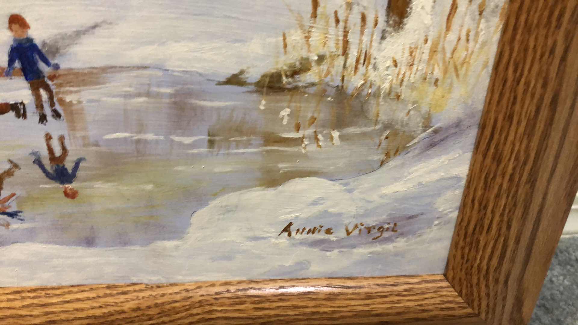 Photo 1 of ORIGINAL SIGNED OIL PAINTING 17” X 15”