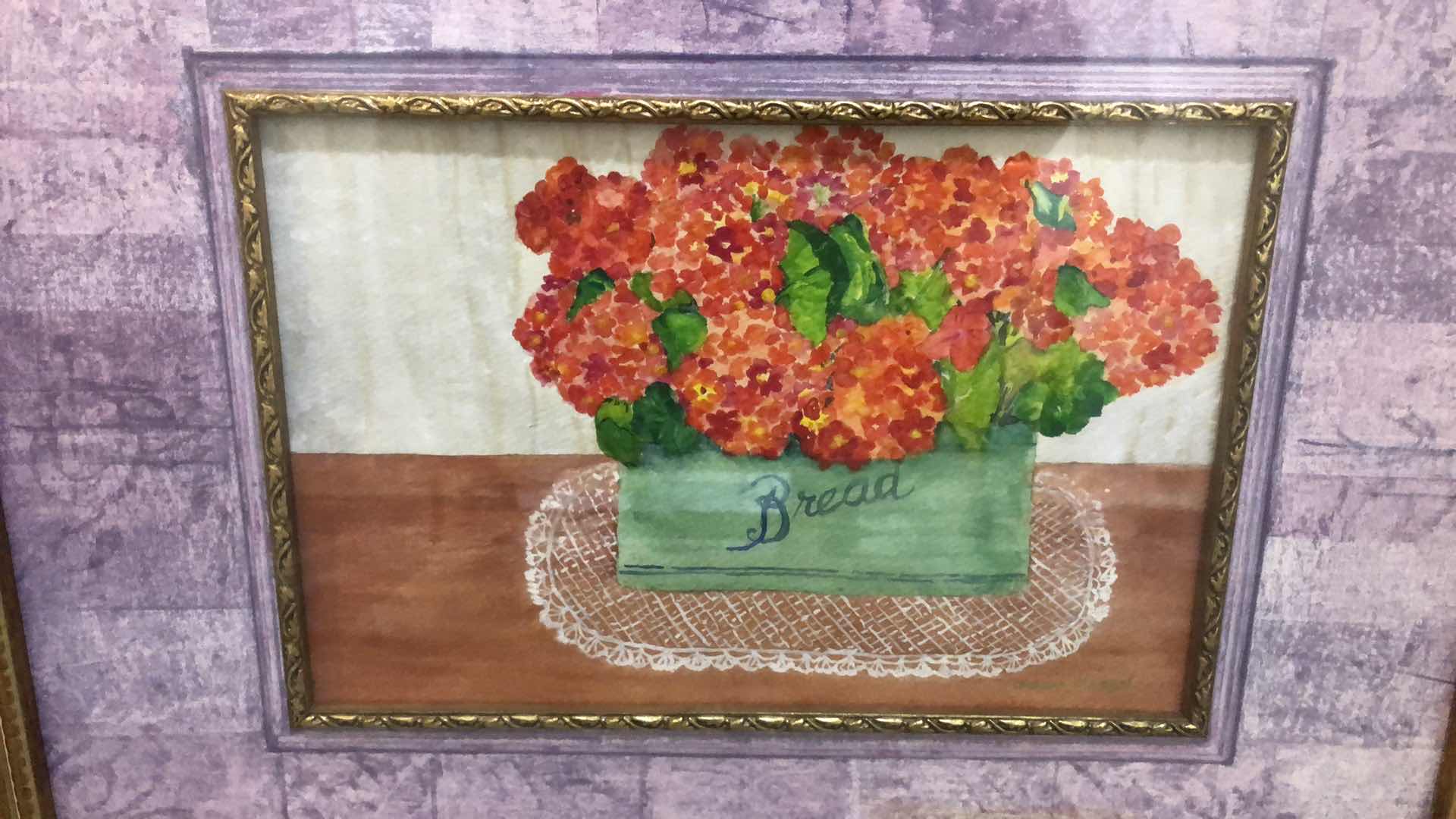 Photo 1 of 3-ORIGINAL WATERCOLOR PAINTING, LARGEST IS 20” X 18”