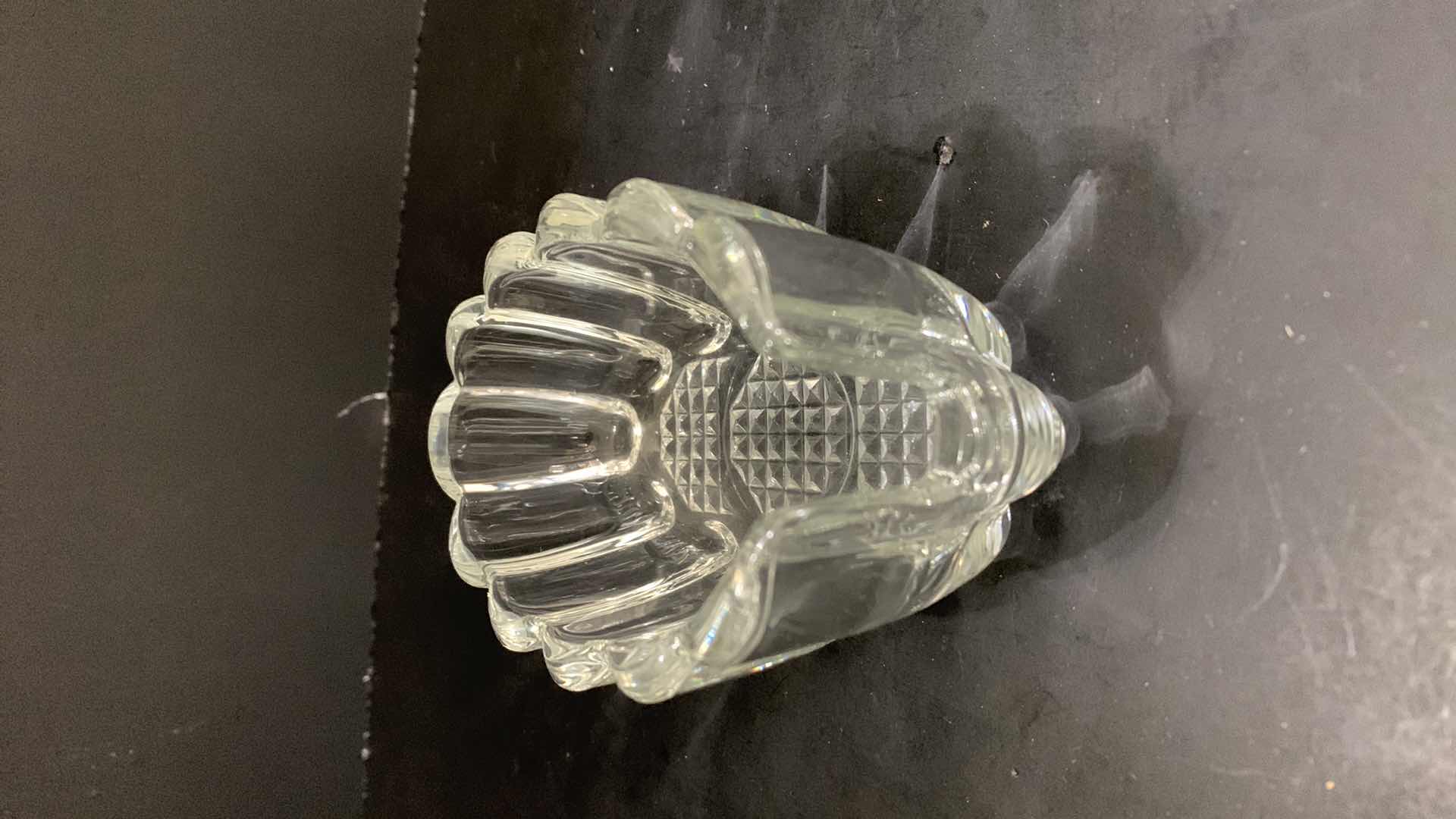 Photo 1 of 2 - PRINCESS HOUSE CRYSTAL UTENSIL HOLDERS