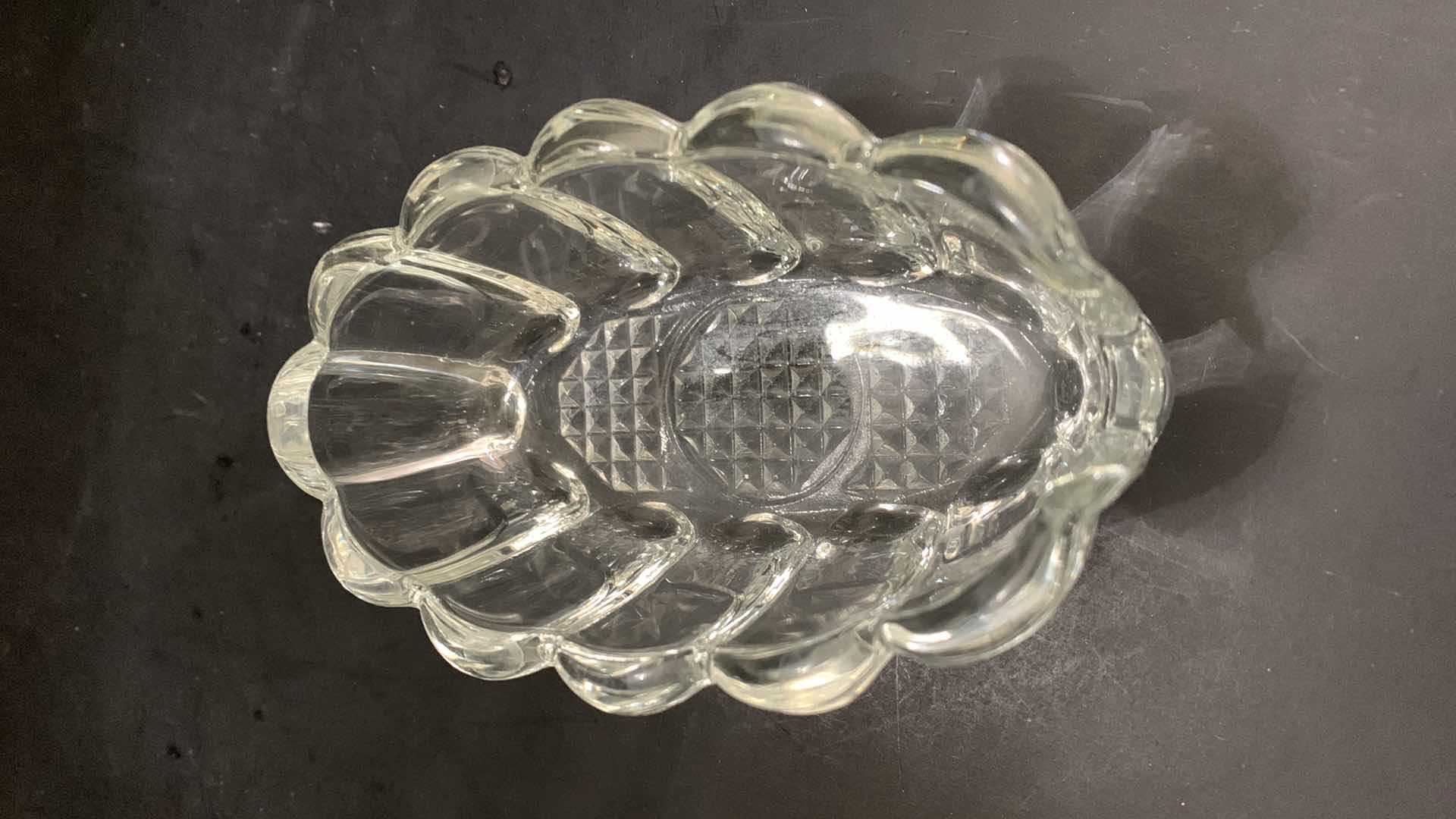 Photo 1 of 2 - PRINCESS HOUSE CRYSTAL UTENSIL HOLDERS