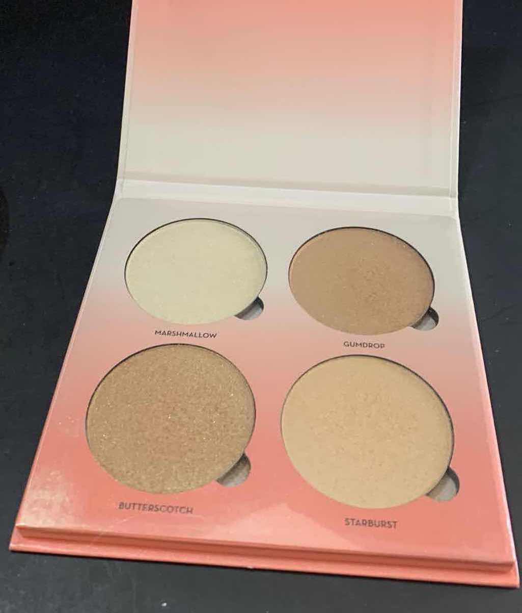 Photo 1 of ANTIQUE BRASS BRUSH COMB AND MIRROR SET. GLOW SUGAR KIT