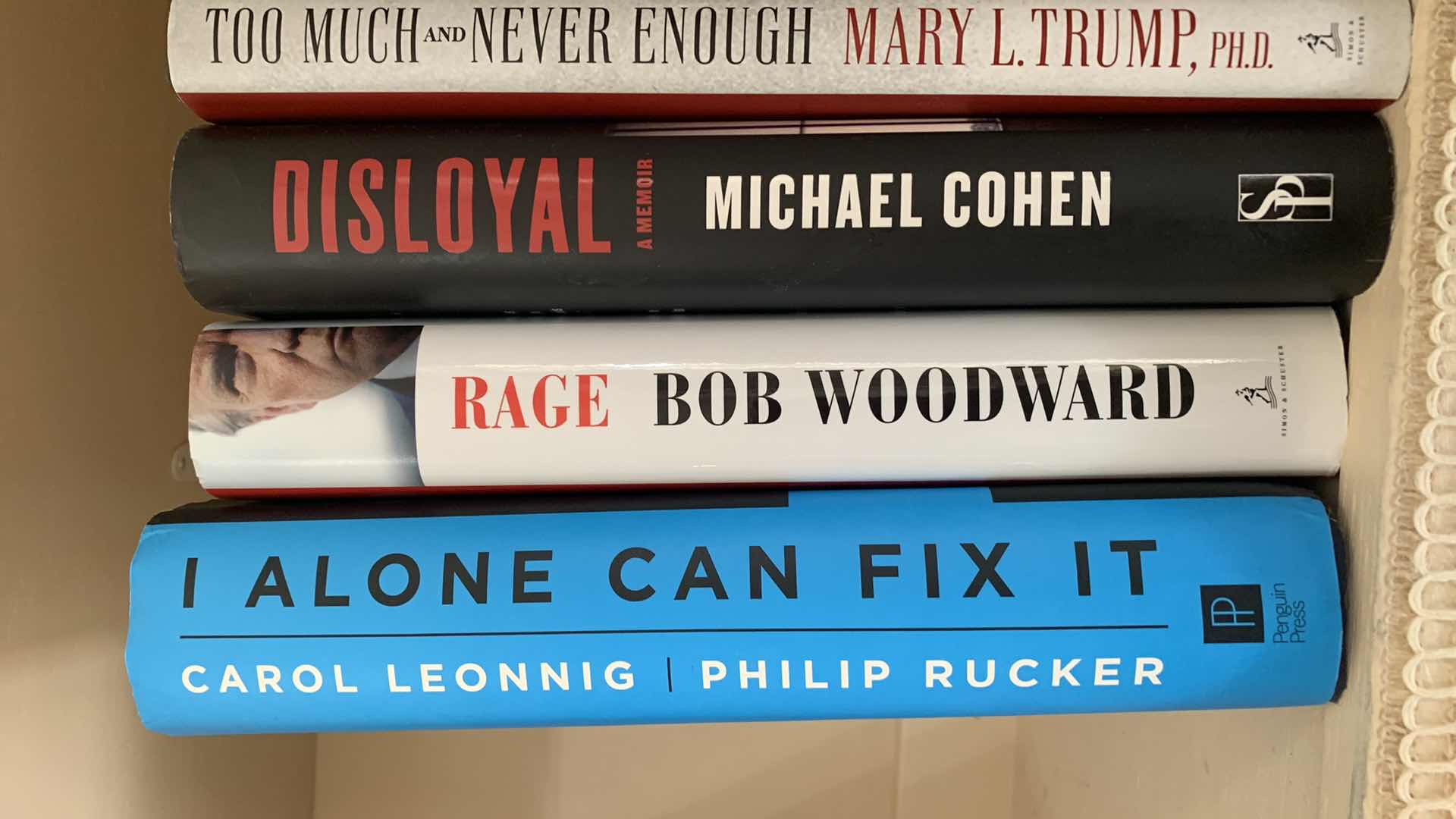 Photo 1 of BOOKS - VARIOUS TITLES AND AUTHORS TRUMP