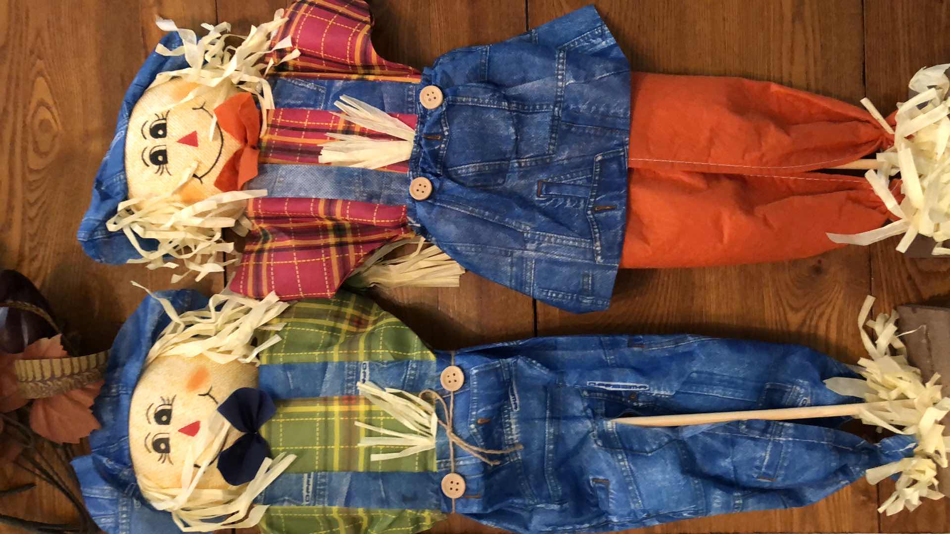 Photo 1 of THANKSGIVING DECOR WITH BEADED TABLE RUNNER IS 36”