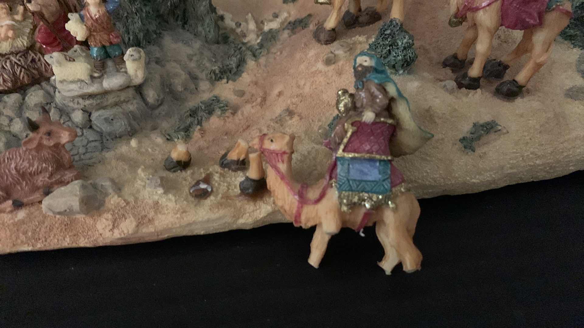 Photo 1 of NATIVITY SCENE MUSIC BOX 24"