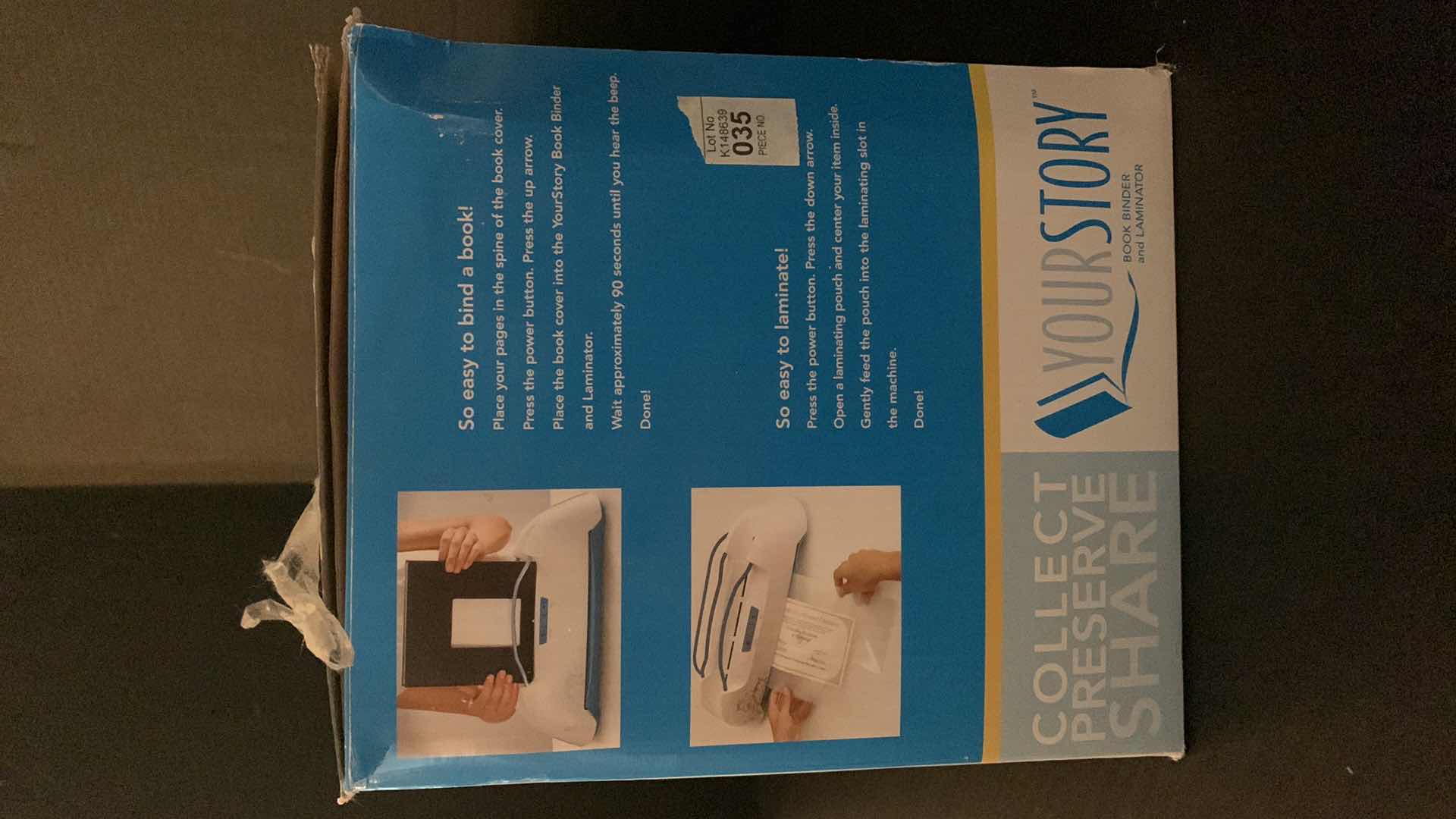 Photo 1 of YOUR STORY BOOK BINDER AND LAMINATER