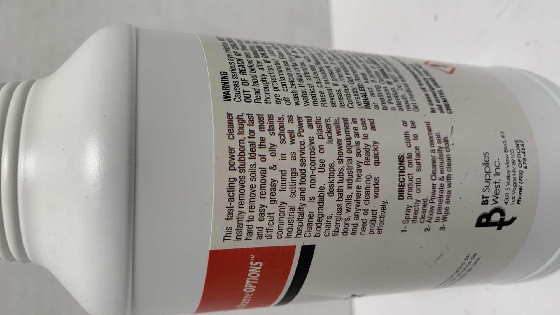 Photo 1 of 12-BT HEAVY DUTY POWER CLEANER 32OZ