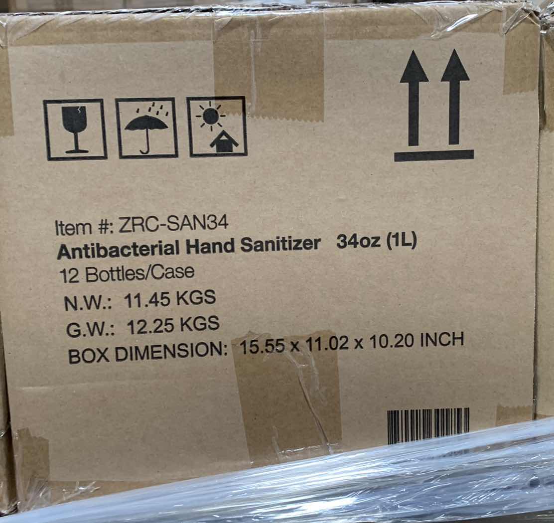 Photo 1 of 12-LIFEGUARD ANTIBACTERIAL HAND SANITIZER 1 LITER