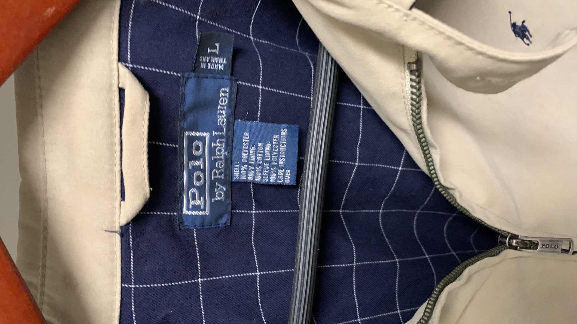 Photo 1 of MENS RALPH LAUREN POLO BI-SWING JACKET SIZE L