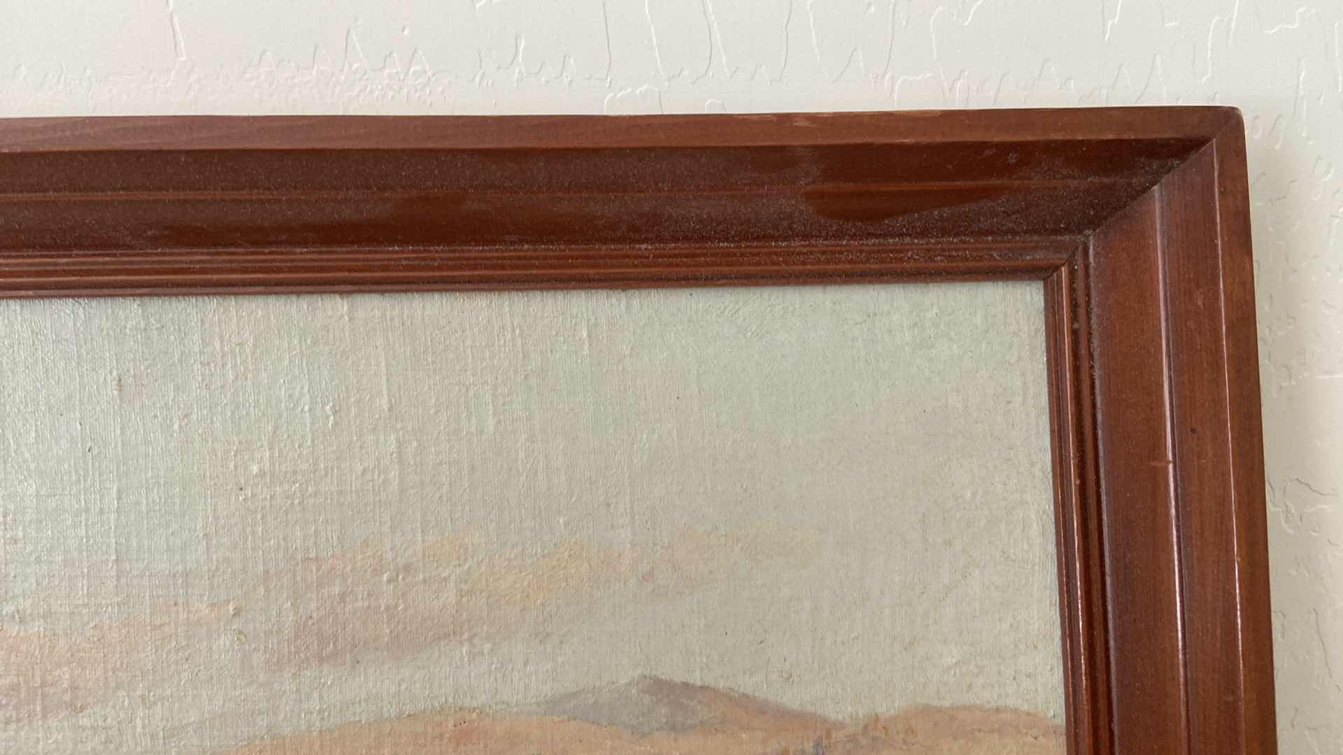 Photo 1 of LANDSCAPE OIL PAINTING FRANK JUDD 22”X 16”