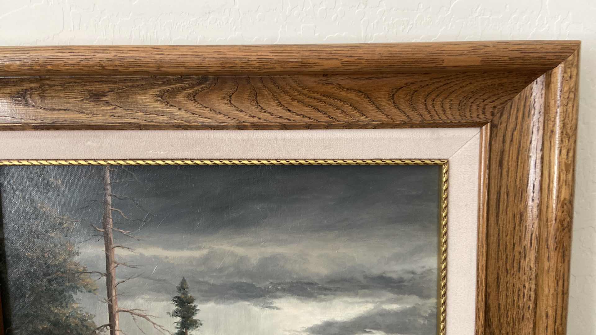 Photo 1 of LANDSCAPE OIL PAINTING L MANN 094  
20” X 17”