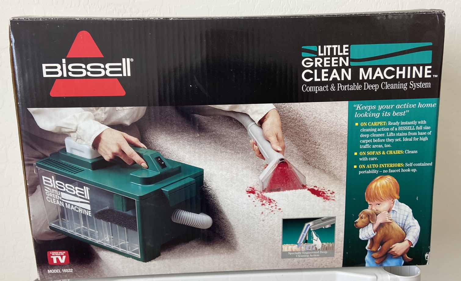 Photo 1 of BISSELL LITTLE GREEN MACHINE