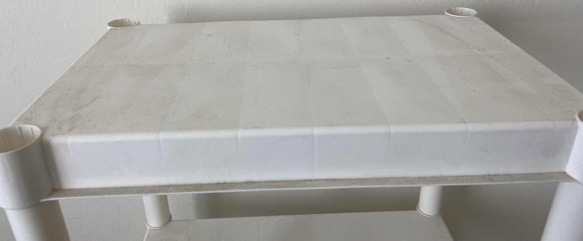 Photo 1 of FOUR TIER PLASTIC SHELF