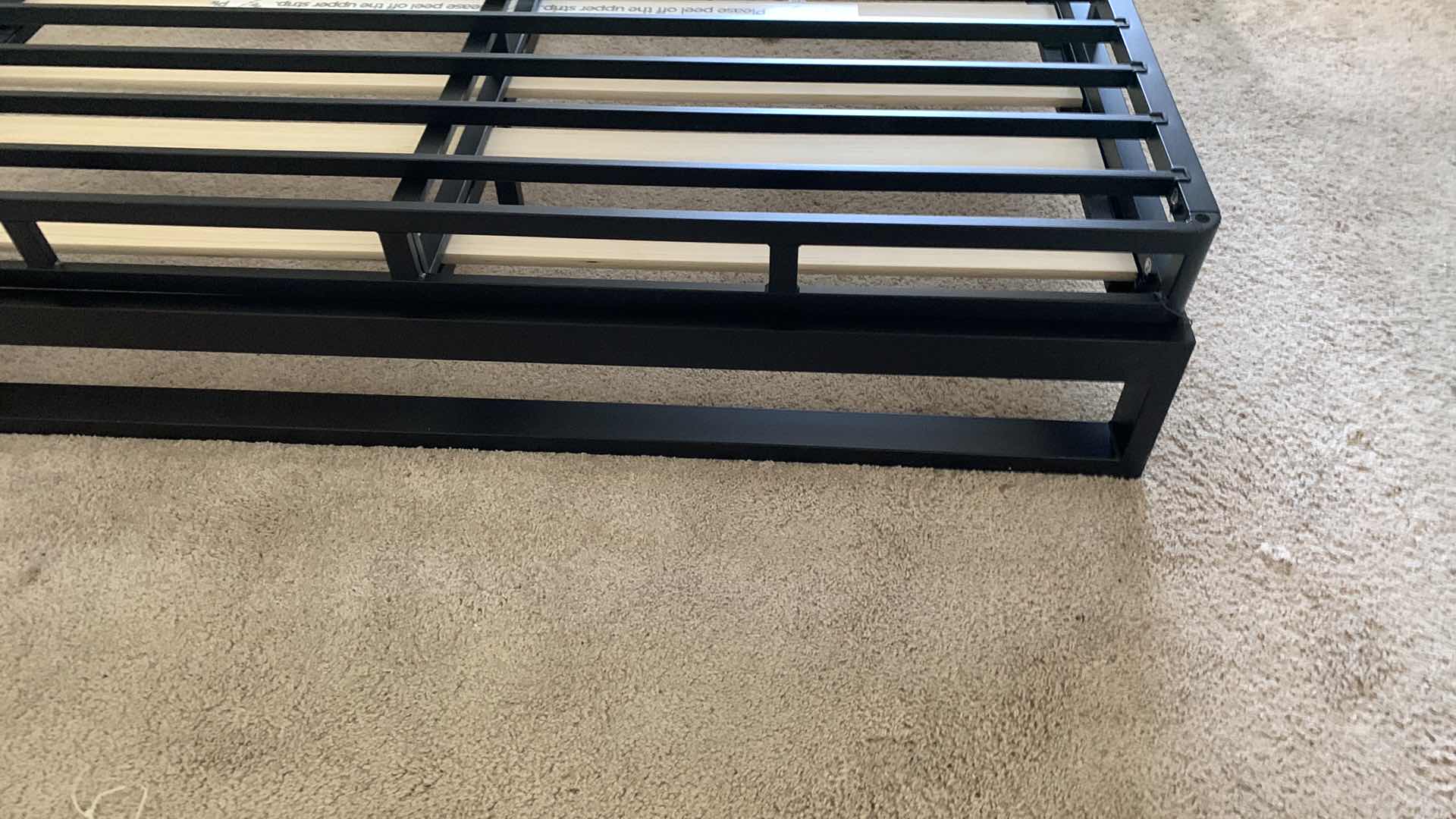 Photo 1 of FULL SIZE METAL AND WOODEN FRAME