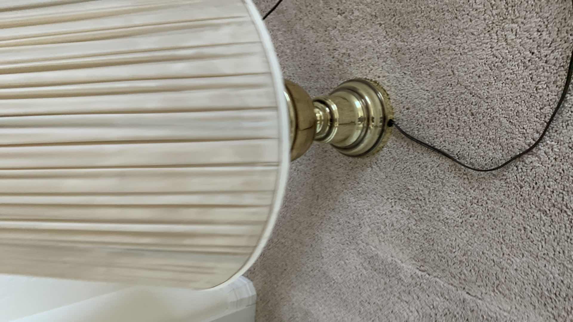 Photo 1 of BRASS LAMP 28” TALL